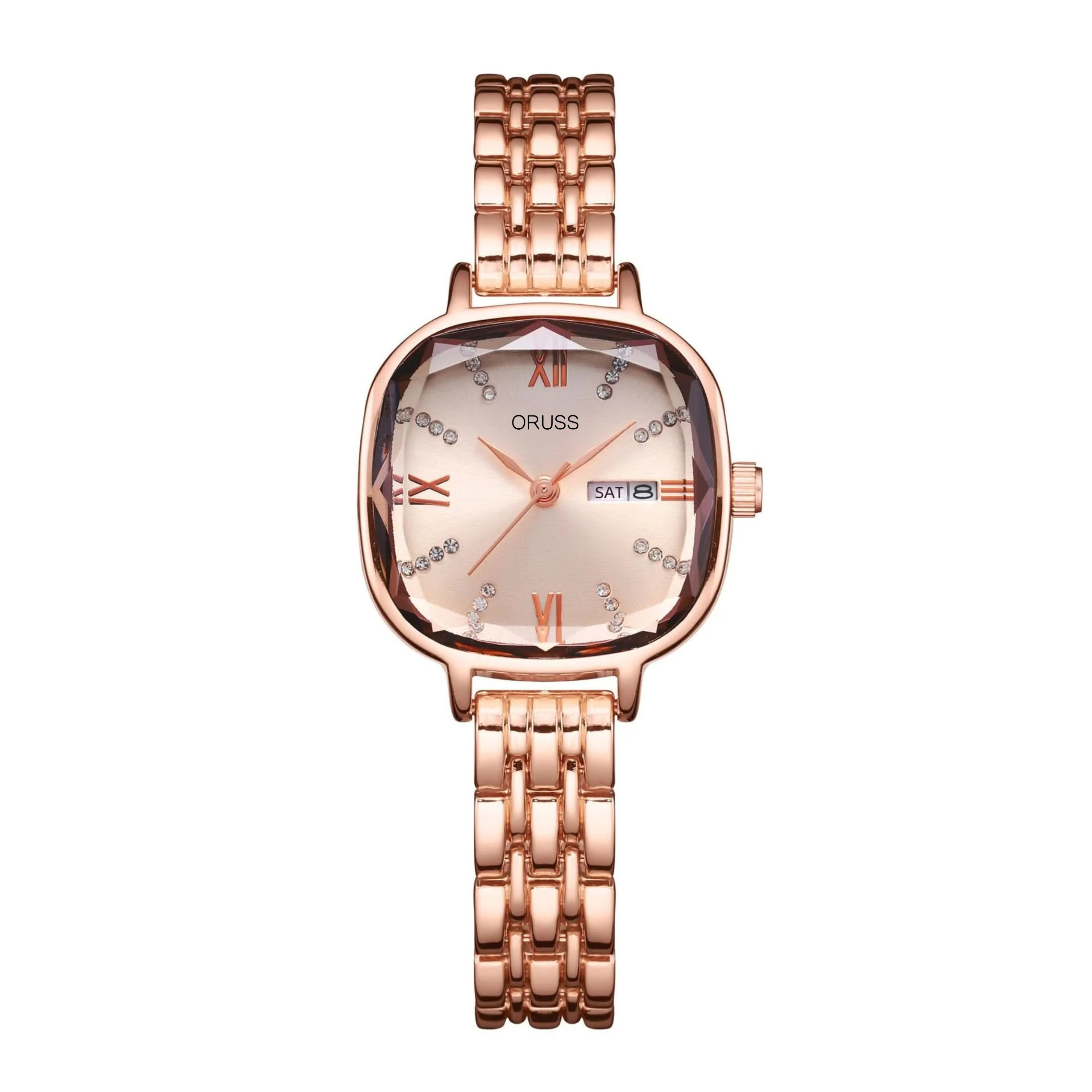ORUSS Women's Stylish Quartz Watch – With Calendar Display