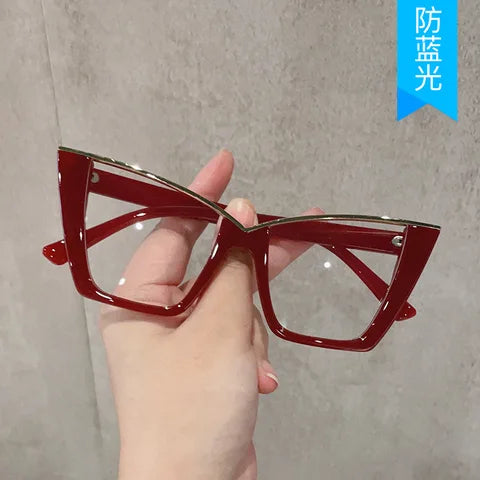 Vibrant Jelly Color Frame Vintage Cat Eye Glasses – Fashion Meets Function