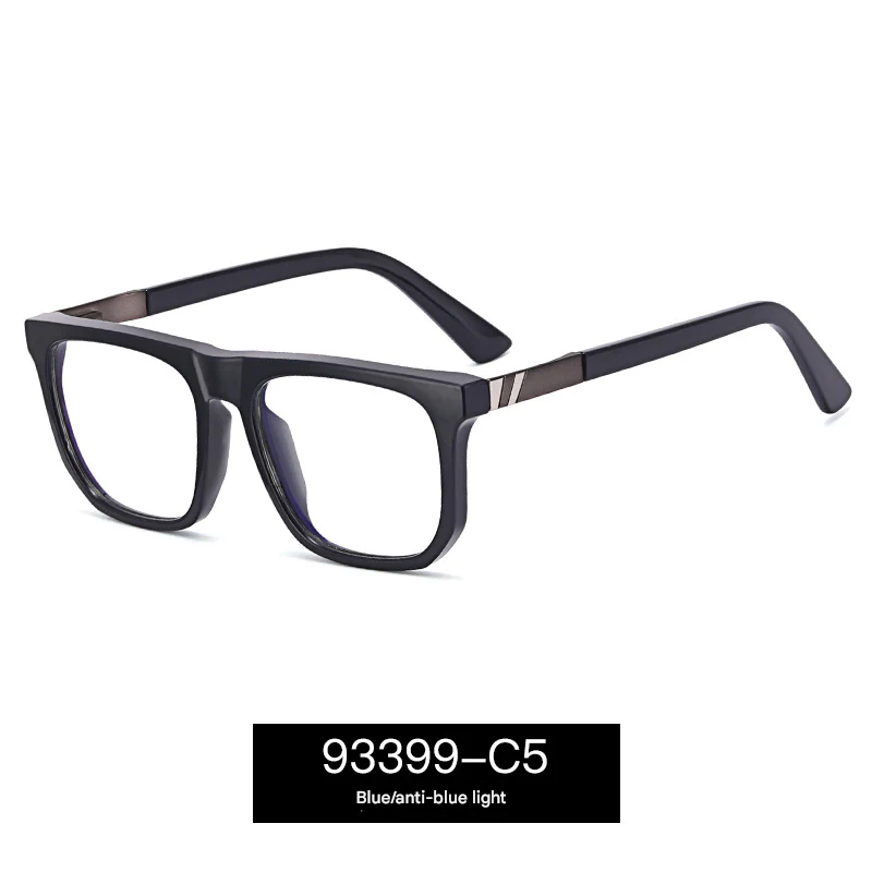 Women's TR90 Square Frame Anti-Blue Light Glasses – Myopia-Ready Optical Eyewear